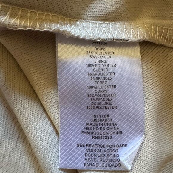 Almost Famous Y2K Lace Cami Babydoll Top Fairy Sheer Lined Floral Cap Sleeve Top - Picture 7 of 7